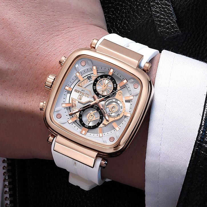 REWARD 𝕃𝕌𝕏𝕌ℝ𝕐 Watch | Square Men's Fashion Wristwatch | 2026