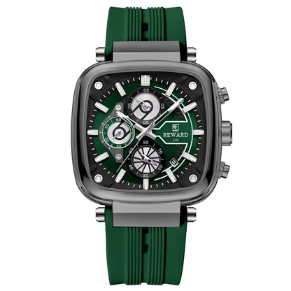 REWARD VIP & LUXURY WATCH | Men Fashion Square Wristwatch | 2026
