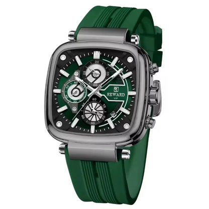 REWARD VIP & LUXURY WATCH | Men Fashion Square Wristwatch | 2026